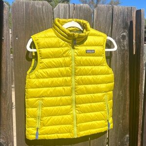 Kids Patagonia Down Vest Size L